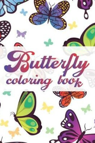 Cover of Butterfly coloring book