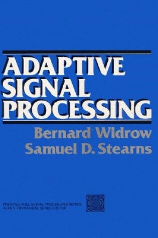 Cover of Adaptive Signal Processing
