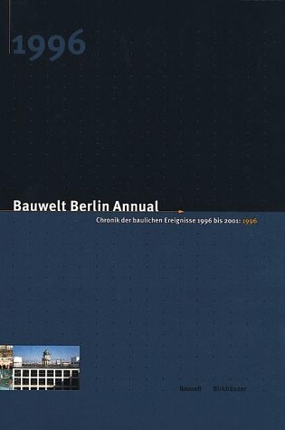 Cover of The Bauwelt Berlin Annual