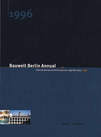 Book cover for The Bauwelt Berlin Annual