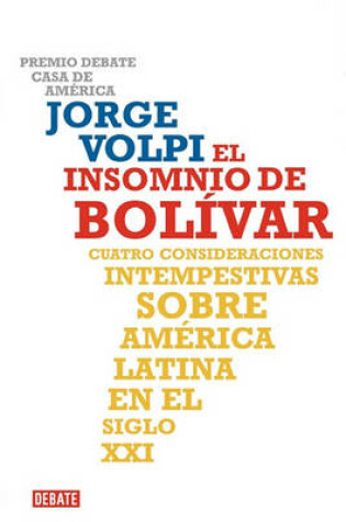 Cover of El Insomnio de Bolivar