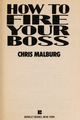 Cover of How to Fire Yr Boss