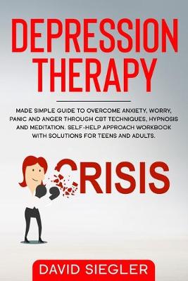 Book cover for The Depression Therapy