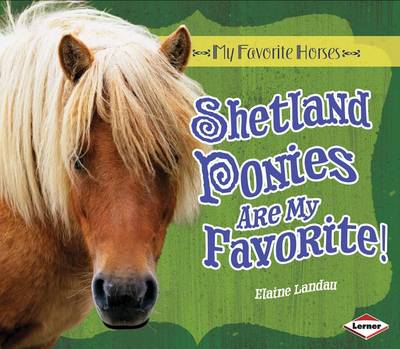 Book cover for Shetland Ponies Are My Favorite!