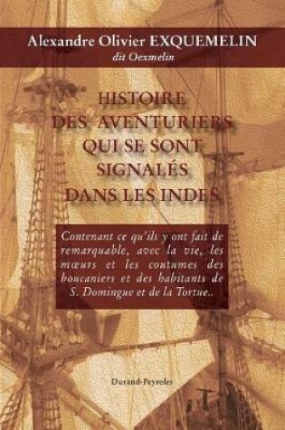 Cover of Histoire Des Aventuriers Qui Se Sont Illustres Dans Les Indes