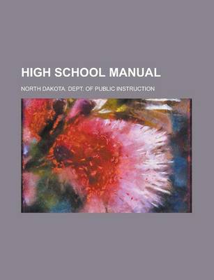 Book cover for High School Manual