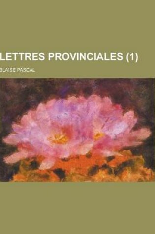 Cover of Lettres Provinciales (1)