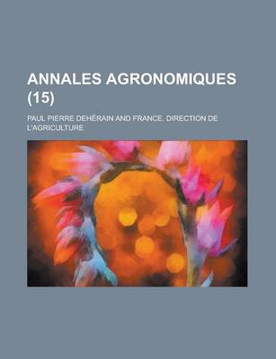 Book cover for Annales Agronomiques (15 )