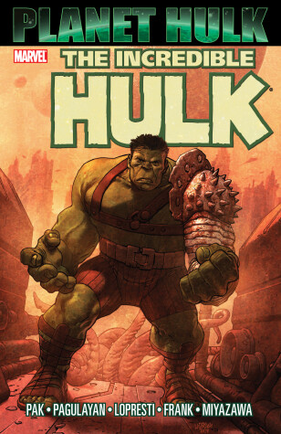 Book cover for Hulk: Planet Hulk