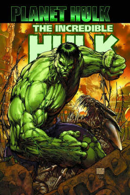 Book cover for Hulk: Planet Hulk