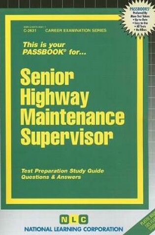 Cover of Senior Highway Maintenance Supervisor