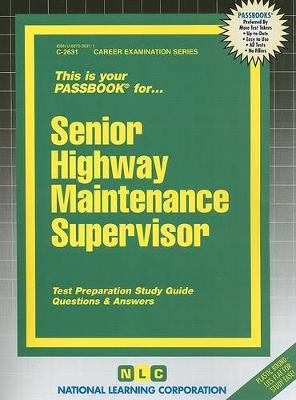 Book cover for Senior Highway Maintenance Supervisor