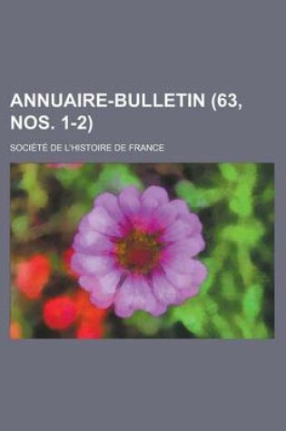 Cover of Annuaire-Bulletin (63, Nos. 1-2)