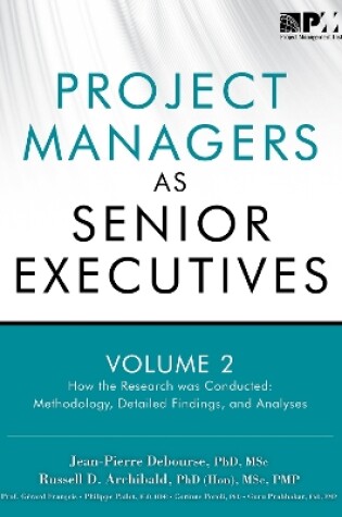 Cover of Project managers as senior executives