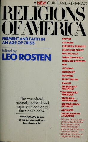 Book cover for Religions of America