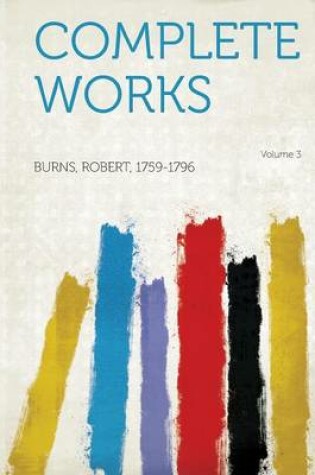 Cover of Complete Works Volume 3
