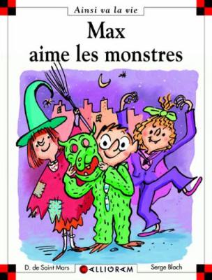 Book cover for Max aime les monstres (78)