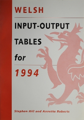 Book cover for Welsh Input-Output Tables for 1994