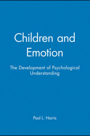 Cover of Children and Emotion