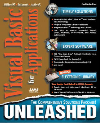 Book cover for Visual Basic for Applications Unleashed