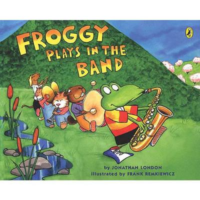 Book cover for Froggy Plays in the Band