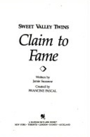 Cover of Claim to Fame