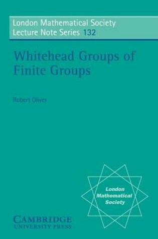 Cover of Whitehead Groups of Finite Groups