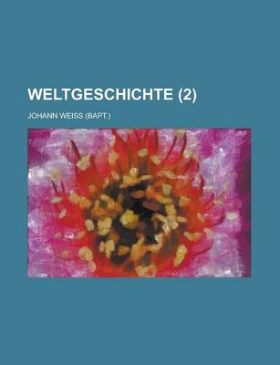 Book cover for Weltgeschichte (2 )