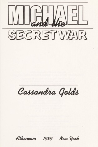 Cover of Michael and the Secret War