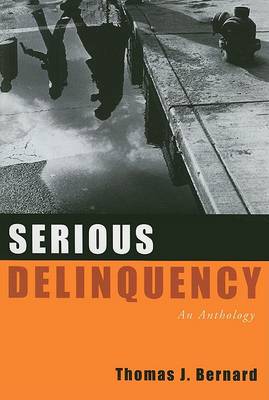 Cover of Serious Delinquency