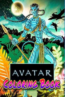 Book cover for Avatar Coloring Book
