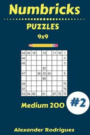 Cover of Numbricks Puzzles - Medium 200 vol. 2