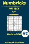 Book cover for Numbricks Puzzles - Medium 200 vol. 2