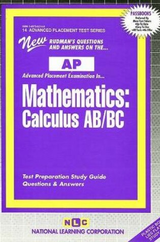 Cover of MATHEMATICS: CALCULUS AB/BC