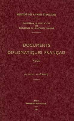 Cover of Documents Diplomatiques Francais