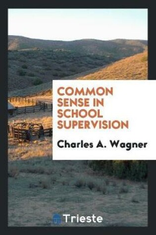 Cover of Common Sense in School Supervision