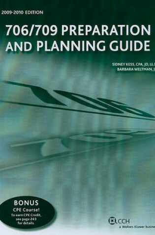 Cover of 706/709 Preparation and Planning Guide