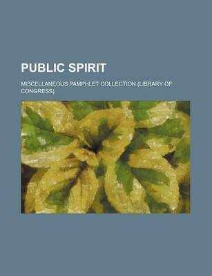 Book cover for Public Spirit