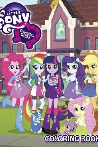 Cover of My Little Pony Equestria Girls Coloring Book
