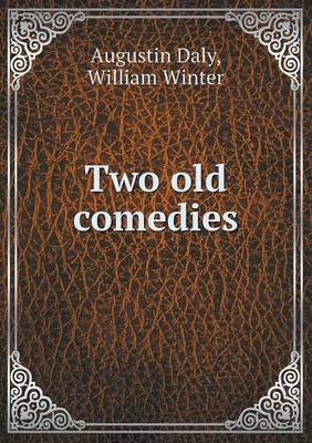 Book cover for Two Old Comedies