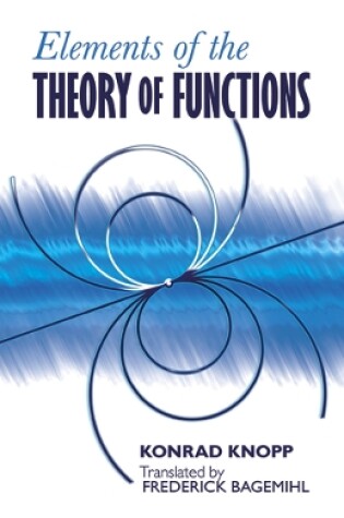 Cover of Elements of the Theory of Functions