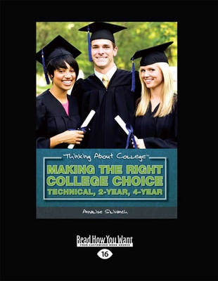 Cover of Making the Right College Choice