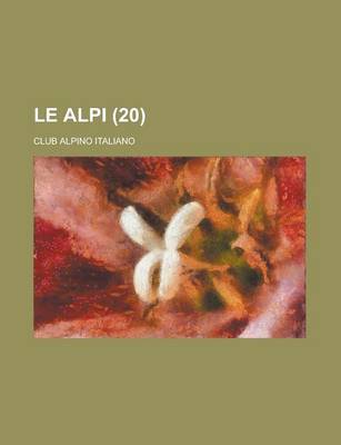 Book cover for Le Alpi (20 )