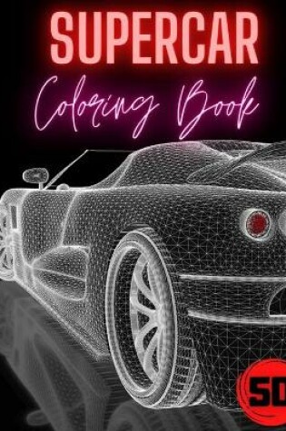 Cover of SuperCar Coloring Book