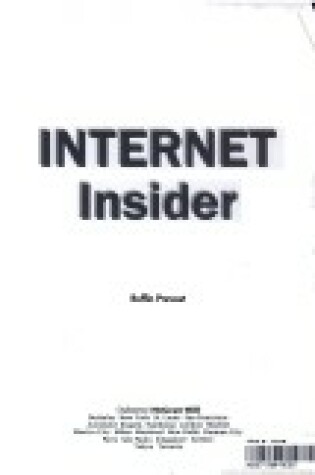 Cover of Internet Insider