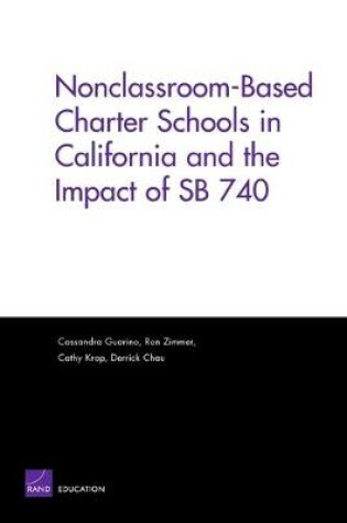 Cover of Nonclassroom-based Charter Schools in California and the Impact of SB 740