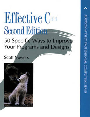 Book cover for Effective C++