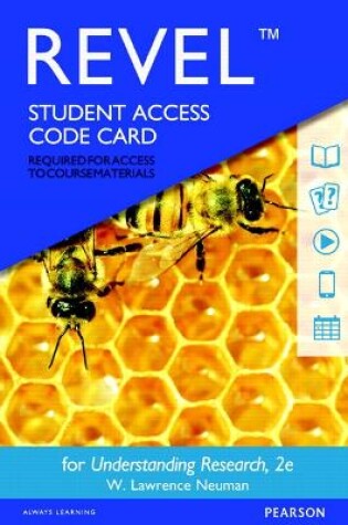 Cover of Revel for Understanding Research -- Access Card