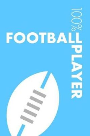 Cover of Womens Football Player Notebook