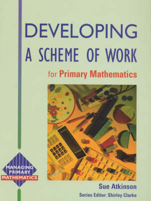 Book cover for Developing a Scheme of Work for Primary Maths